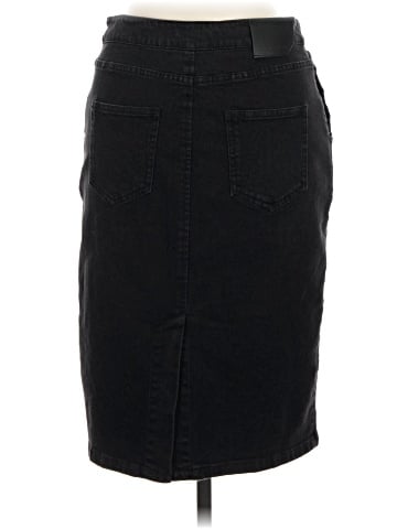 Avec Les Filles Denim Skirt (view 2)