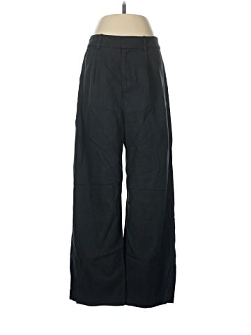 Madewell Slouchy Straight Pants in Drapey Twill (view 1)