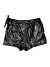Helmut Lang 100% Leather Black Shorts Size 10 - photo 2