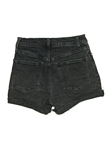 Madewell High-Rise Denim Shorts in Lunar Wash (view 2)