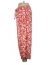 Rafaella Paisley Red Linen Pants Size XL - photo 5