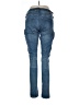 Express Jeans Solid Blue Jeans Size 12 - photo 2