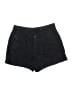 Athleta 100% Linen Solid Black Shorts Size L - photo 1