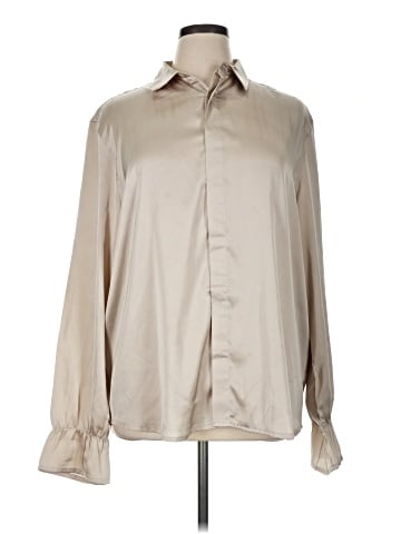 ASOS Design Long Sleeve Blouse (view 1)