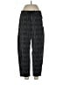 Athleta Stripes Black Casual Pants Size 12 - photo 1