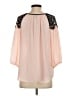 A. Byer 100% Polyester Pink 3/4 Sleeve Blouse Size S - photo 2