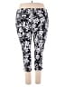 Terra & Sky Print Black Active Pants Size 2X - photo 2