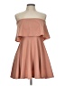 Windsor Solid Tan Cocktail Dress Size L - photo 1