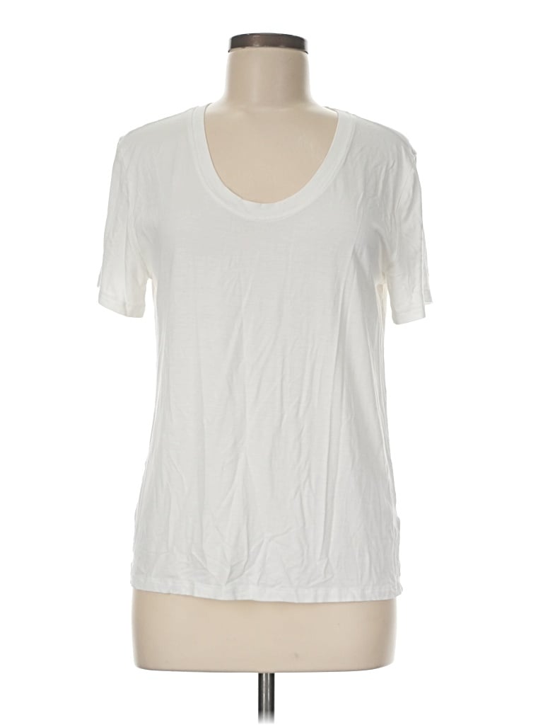 Pre-owned Able Short Sleeve T-shirt In White