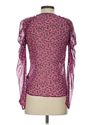 Topshop Long Sleeve Blouse (view 2)
