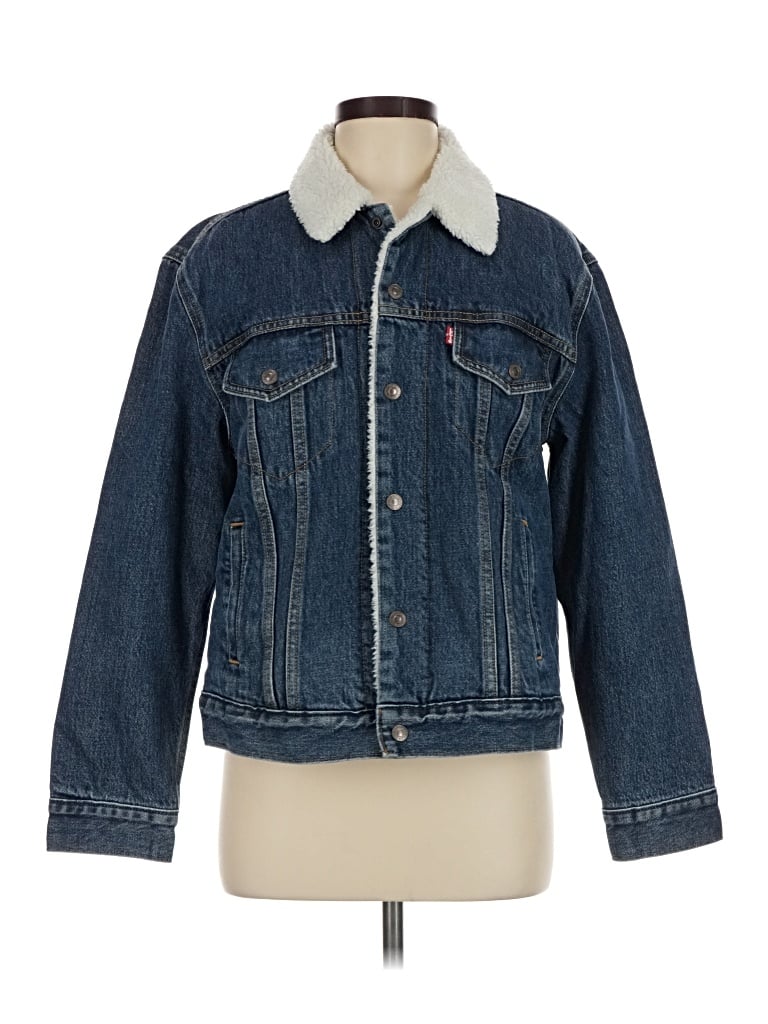 Pre-owned Levi's Denim Jacket In Blue