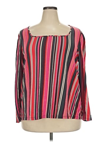 Lane Bryant Long Sleeve Blouse (view 1)