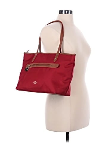 Coach Leather Tote (view 2)