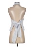 Gianni Bini Stripes Blue Sleeveless Blouse Size 4 - photo 2