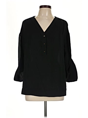Zara Basic 3/4 Sleeve Blouse (view 1)