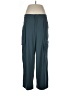 Athleta Teal Cargo Pants Size 12 - photo 1