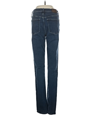 Madewell Taller 9" Mid-Rise Skinny Jeans in Orland Wash: TENCEL&trade; Denim Edition (view 2)