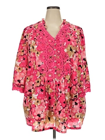 Unbranded 3/4 Sleeve Blouse (view 1)