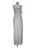 Xscape Silver Cocktail Dress Size 10 - photo 1