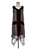 AB Studio Graphic Black Casual Dress Size 8 - photo 1