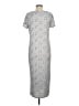 JJ Basics Gray Casual Dress Size M - photo 2