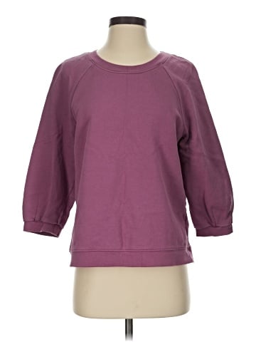 Madewell (Re)sourced Cotton Cloudberry Sweatshirt (view 1)