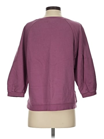 Madewell (Re)sourced Cotton Cloudberry Sweatshirt (view 2)