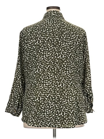 MICHAEL Michael Kors Long Sleeve Blouse (view 2)