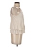 Alya Ivory Sleeveless Blouse Size XS - photo 4