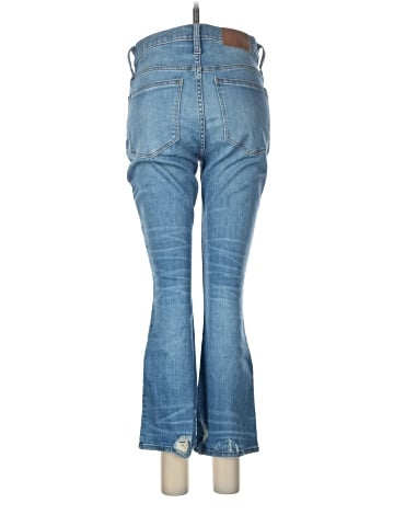 Madewell Cali Demi-Boot Jeans in Bess Wash: Button-Front Edition (view 2)