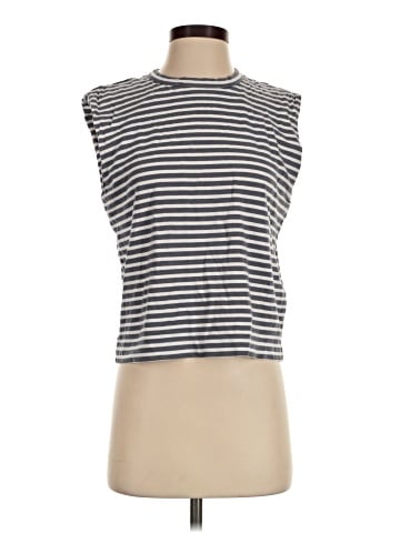 Madewell Structured Muscle Tee in Stripe (view 1)