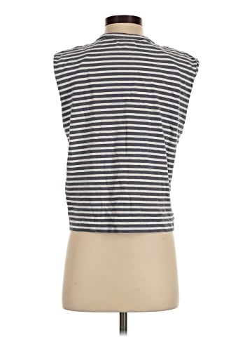 Madewell Structured Muscle Tee in Stripe (view 2)
