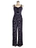 Xhilaration 100% Polyester Paisley Blue Jumpsuit Size M - photo 1