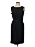 Nine West Solid Black Cocktail Dress Size 10 - photo 1