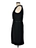 Nine West Solid Black Cocktail Dress Size 10 - photo 5