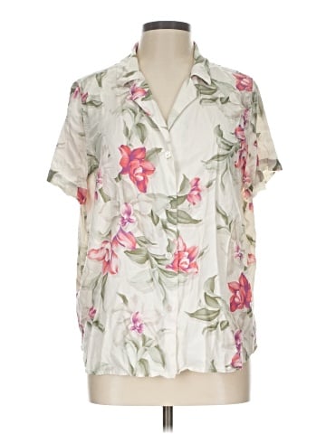 Tommy Bahama Short Sleeve Silk Top (view 1)