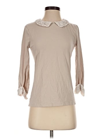Garnet Hill 3/4 Sleeve Blouse (view 1)