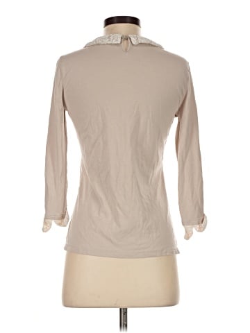 Garnet Hill 3/4 Sleeve Blouse (view 2)