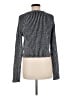 Zara Metallic Gray Pullover Sweater Size M - photo 2