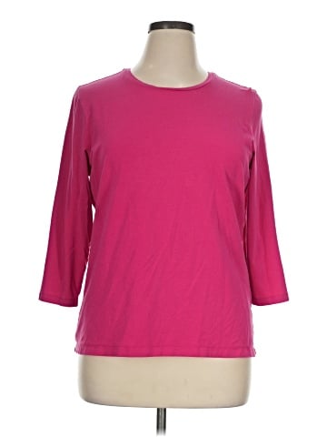 Chico's 3/4 Sleeve T-Shirt (view 1)