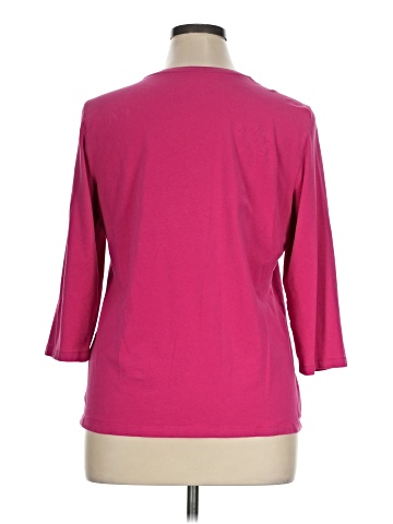 Chico's 3/4 Sleeve T-Shirt (view 2)