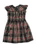 Crewcuts 100% Polyester Plaid Black Dress Size 5 - photo 1