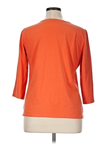Chico's 3/4 Sleeve T-Shirt (view 2)