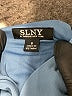 SLNY 100% Polyester Solid Blue Cocktail Dress Size 8 - photo 7