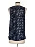 41Hawthorn 100% Polyester Polka Dots Blue Sleeveless Blouse Size S - photo 2