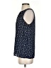 41Hawthorn 100% Polyester Polka Dots Blue Sleeveless Blouse Size S - photo 5
