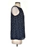 41Hawthorn 100% Polyester Polka Dots Blue Sleeveless Blouse Size S - photo 4