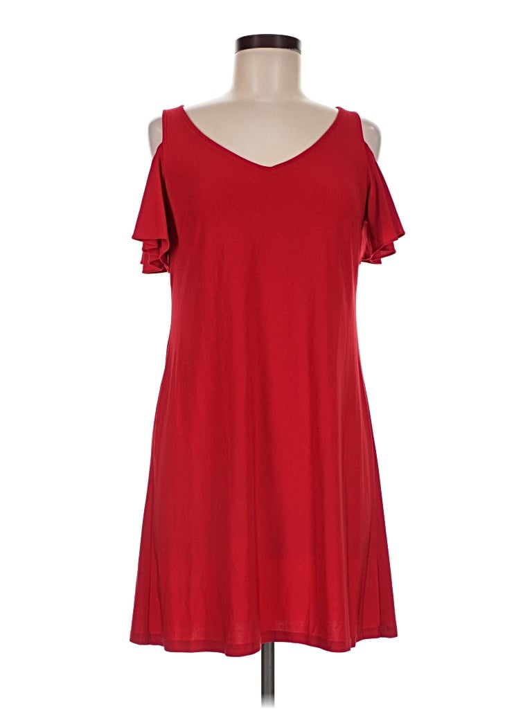 Pre-owned Msk Casual Dress In Red
