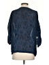 MICHAEL Michael Kors 100% Polyester Blue 3/4 Sleeve Blouse Size S - photo 2