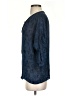 MICHAEL Michael Kors 100% Polyester Blue 3/4 Sleeve Blouse Size S - photo 5